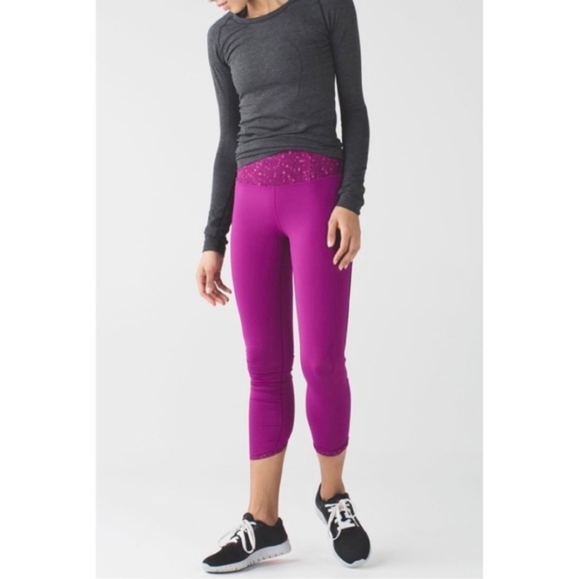 lululemon athletica Pants - Lululemon Real Quick Leggings Regal Plum Size 4